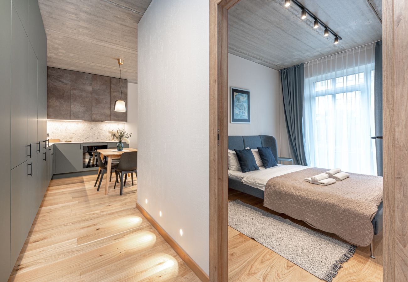 Apartamento em Vilnius - White Lotus Apartment 3