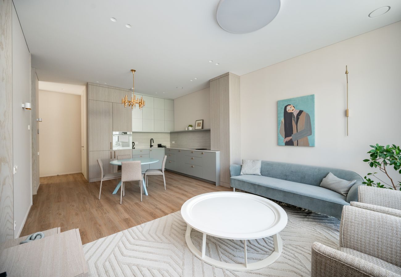 Appartement in Vilnius - Calm Central Retreat A with Parking