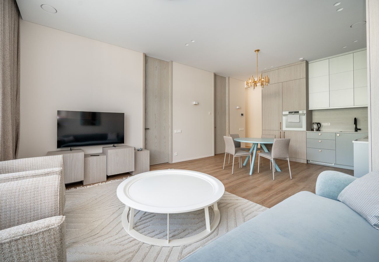 Appartement in Vilnius - Calm Central Retreat A with Parking