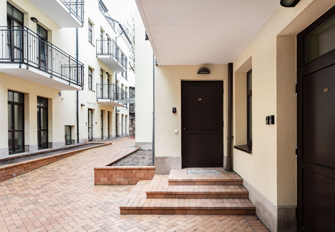 Leilighet i Vilnius - Cosy 1 Bedroom 2 Bathroom Yard Apartment