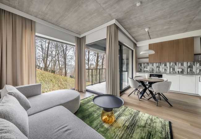 Ferienwohnung in Vilnius - 2 Bedroom Green City View apartment 