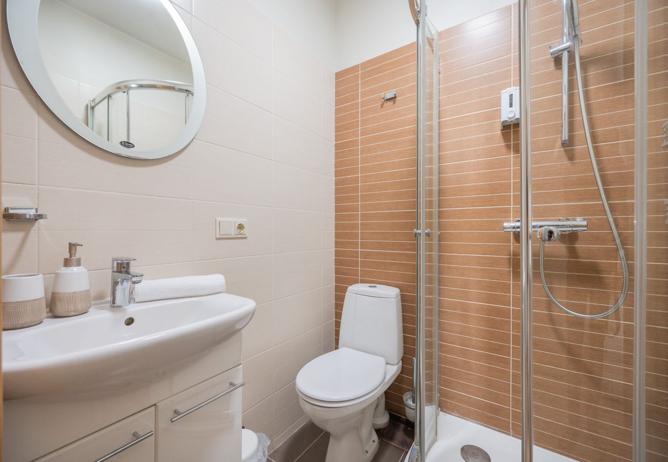Ferienwohnung in Vilnius - ArtDeco Apartment A with Parking