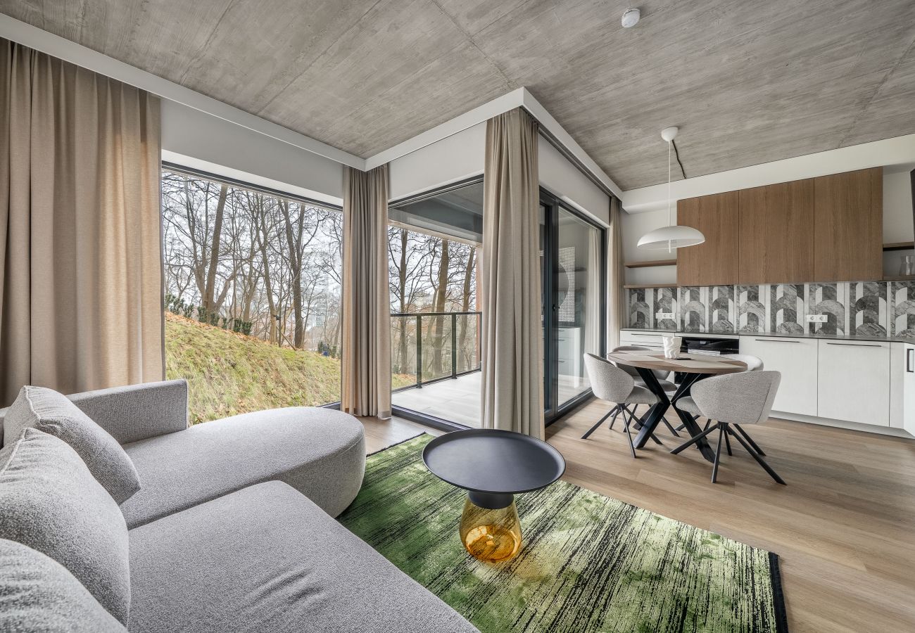 Apartament w Vilnius - 2 Bedroom Green City View apartment 