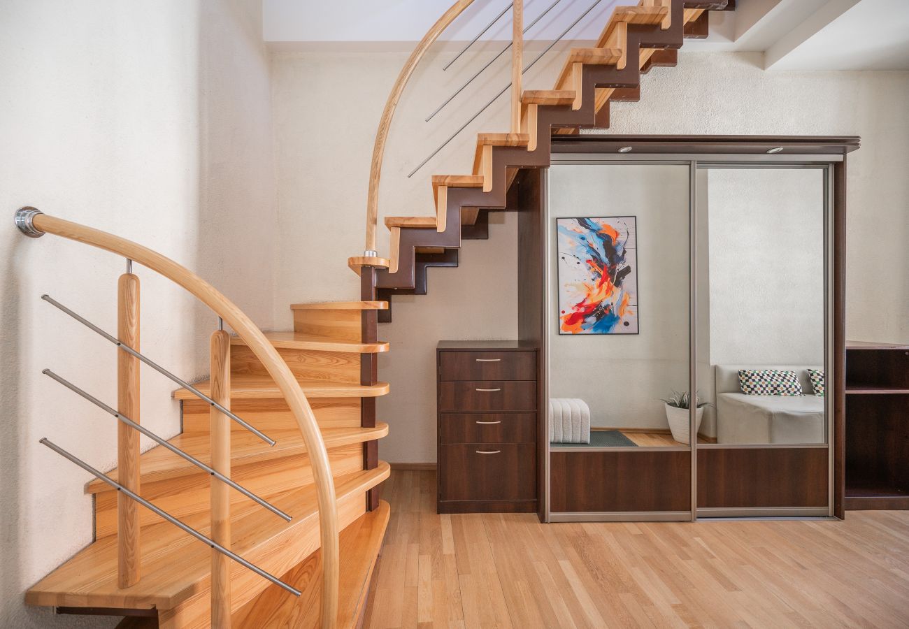 Apartament w Vilnius - ArtDeco Apartment C with Parking